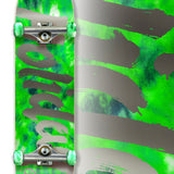 Green Tie Dye Skateboard