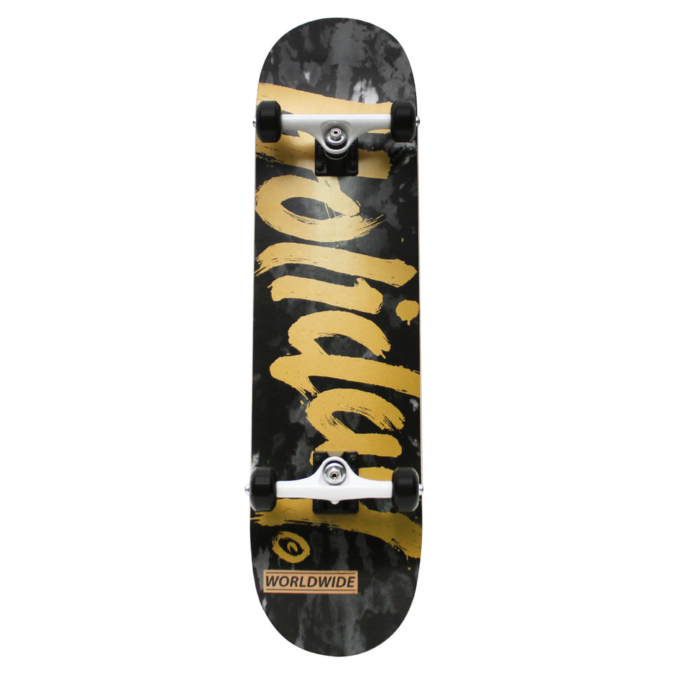 Black Tie Dye Skateboard