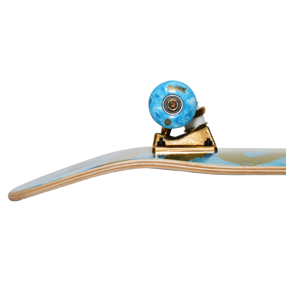Blue Tie Dye Skateboard