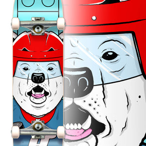 Polar Bear Skateboard