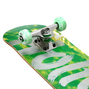 Green Tie Dye Skateboard