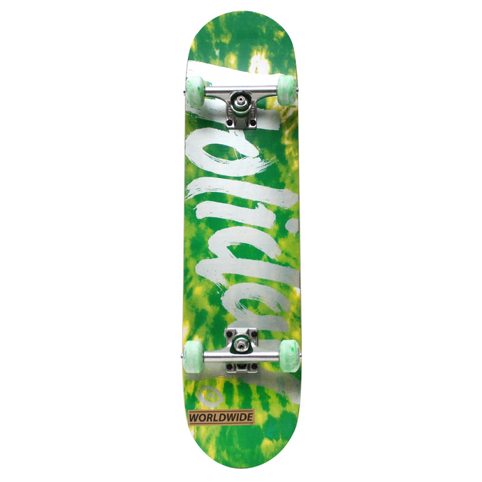 Green Tie Dye Skateboard